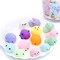 24 Pcs Squishies Squishy Toy Party Favors for Kids Mochi Squishy Toy moji Kids Mini Kawaii squishies Mochi Stress Reliever Anxiety Toys Easter Basket Stuffers fillers with Storage Box